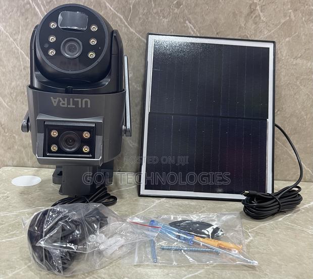 Dual Lens Intelligent 4g Solar Camera Ubox App
