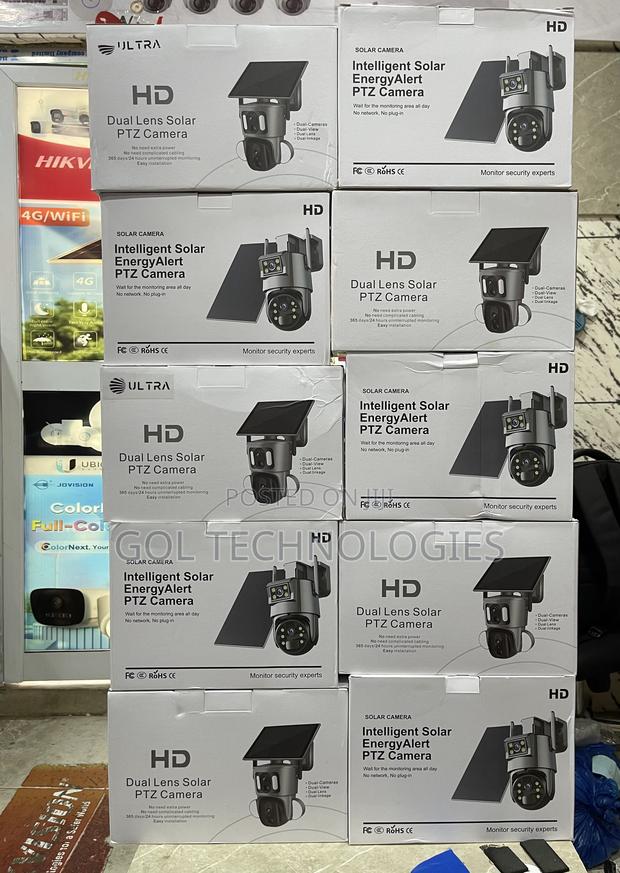 Dual Lens Intelligent 4g Solar Camera Ubox App · Photo 3