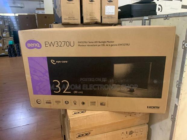 Beng 32” Uhd Wide Screen Monitor · Photo 1