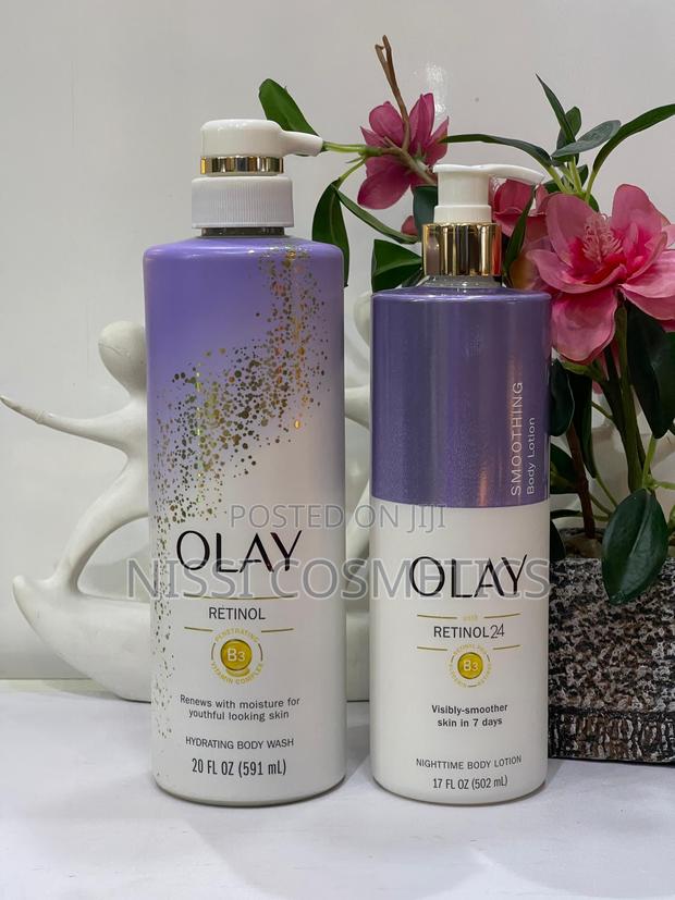OLAY RETINOL24 Вз Lotion and Body Wash · Photo 1