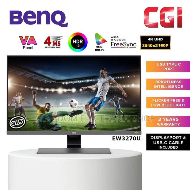 Benq UHD HDR10 Built in Speakers+ Type C Usb · Photo 1