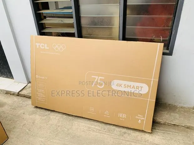 Get a New Slim Glossy TCL 75'' Uhd Led 75p6k Smart Android · Photo 1