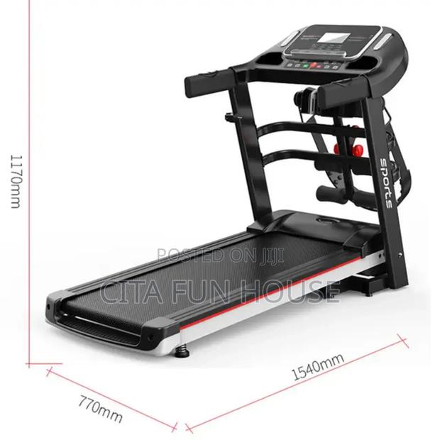 Adjustable/Foldable Treadmill/ Massager, Monitor, Mp3,Usb · Photo 3