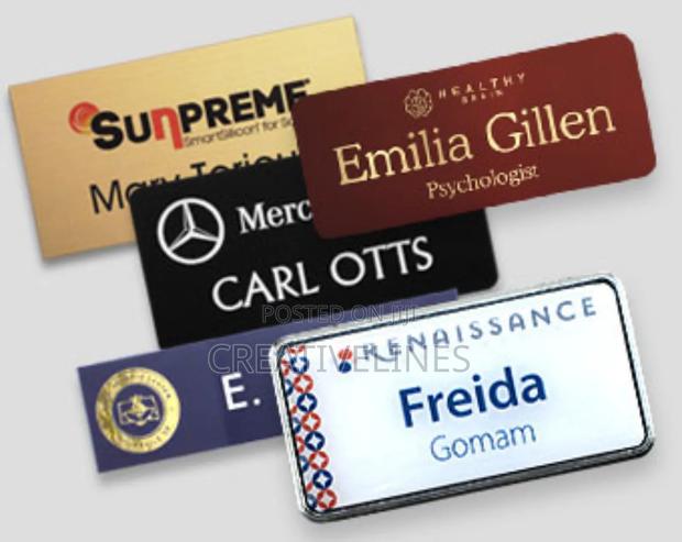 Personalised Name Tags · Photo 1
