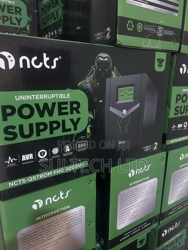 NCTS Qstrom Pro Line Interactive Ups 2000va · Photo 1