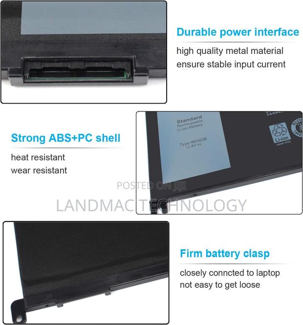 DELL WDXOR Laptop Battery · Photo 5