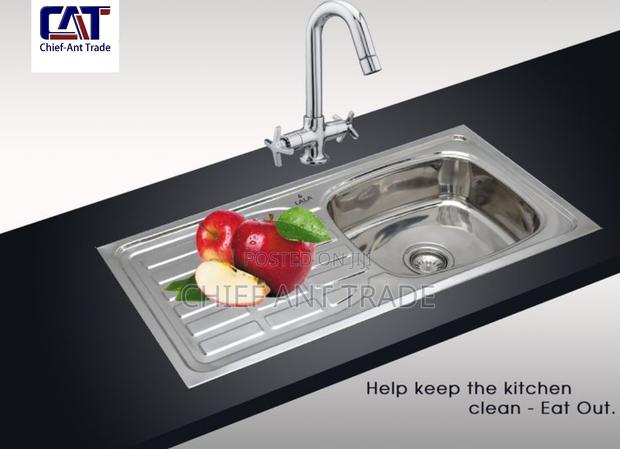 Sliver Kitchen Sink (10050S) Single · Photo 1