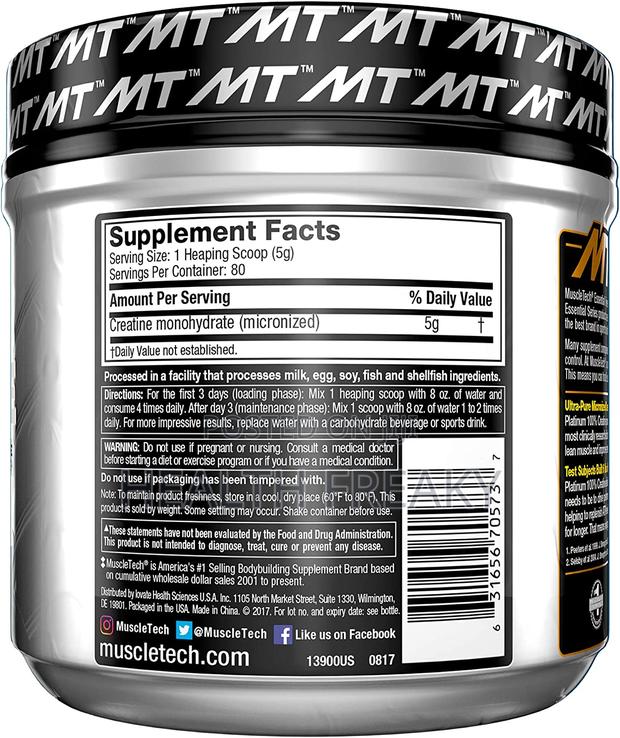 Creatine Platinum Creatine Muscletech Muscle Builder · Photo 2
