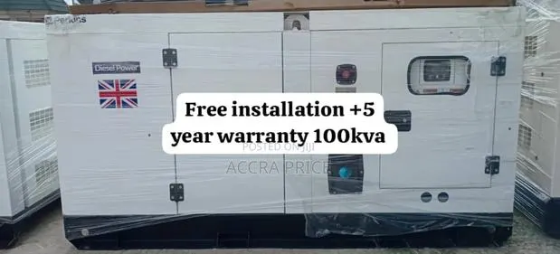 Diesel Fuelled 100kva Perkins Generator · Photo 1