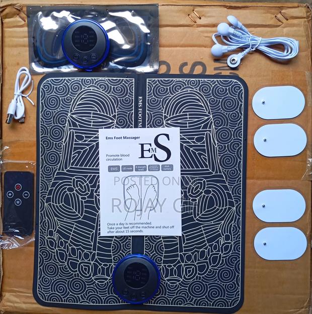 Triple Combo - EMS Foot Massager + Neck Massager + 4 Patches · Photo 2