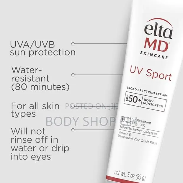 Eltamd Uv Sport Sunscreen Lotion SPF 50 -Face and Body Sunscreen Spf50 · Photo 1
