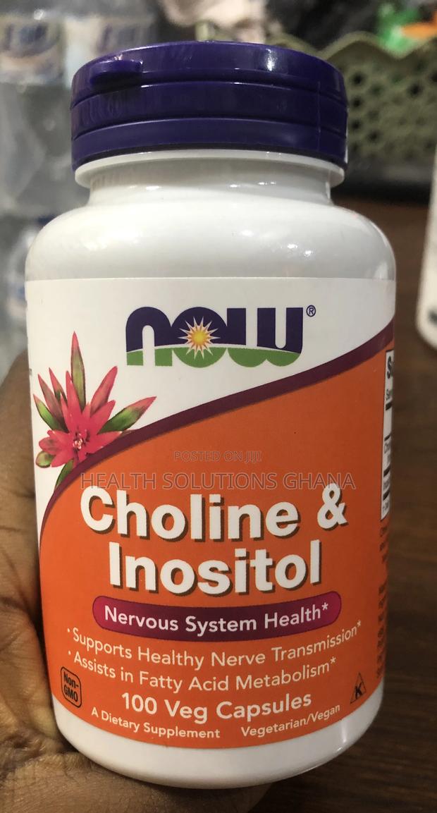 Now Choline Inositol Capsules · Photo 1
