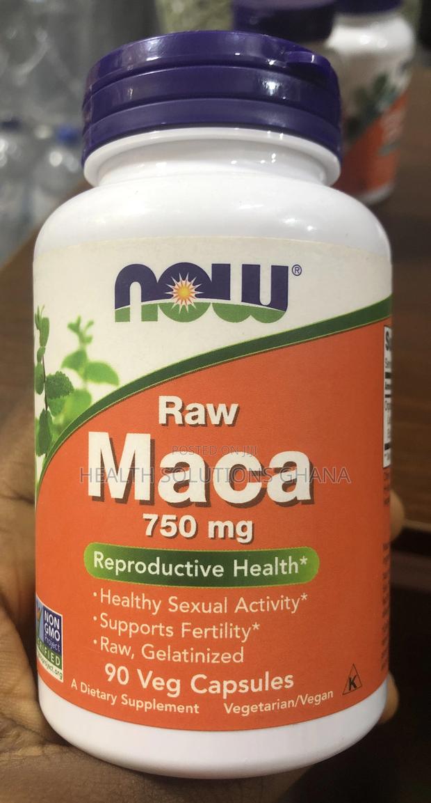 Now Raw Maca Capsules · Photo 1