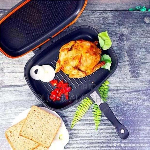 32cm Royalford Die-Casting Non-Stick Double Grill Pan · Photo 1