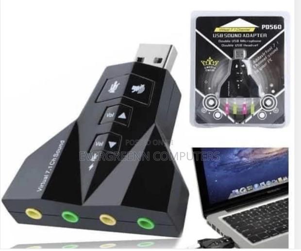 2 Channels USB Sound Card · Photo 1