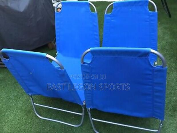 Camp Chair Bed Seat Folding Masarge Sun Lounger · Photo 3