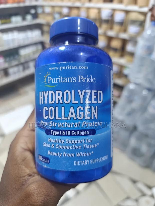 Puritans Pride Hydrolyzed Collagen Caplets · Photo 1