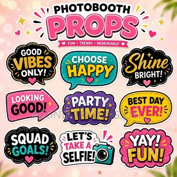 Photoboot Handheld Props · Photo 1