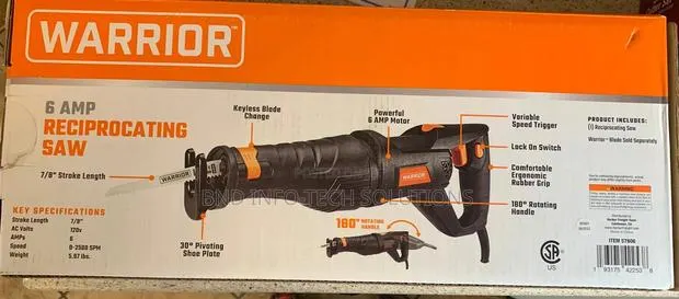 Warrior 6amp Reciprocating Saw · Photo 1