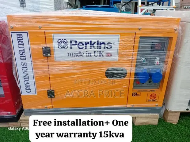 Service Support on Diesel Engine Perkins 15kva Generator · Photo 1
