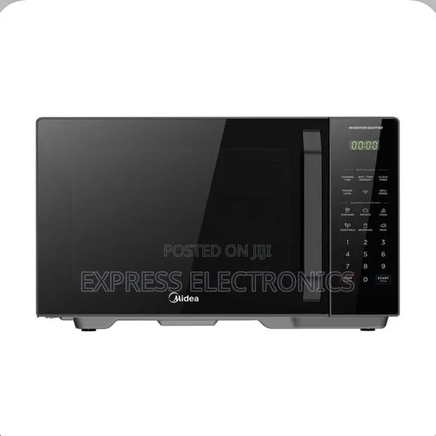Available Midea EM9P032MO-B. Inverter Quattro Microwave 30L 1150w · Photo 1