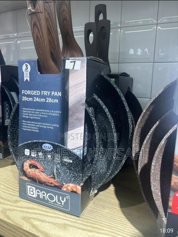 3pcs Baroley Forged Nonstick Fry Pan · Photo 1