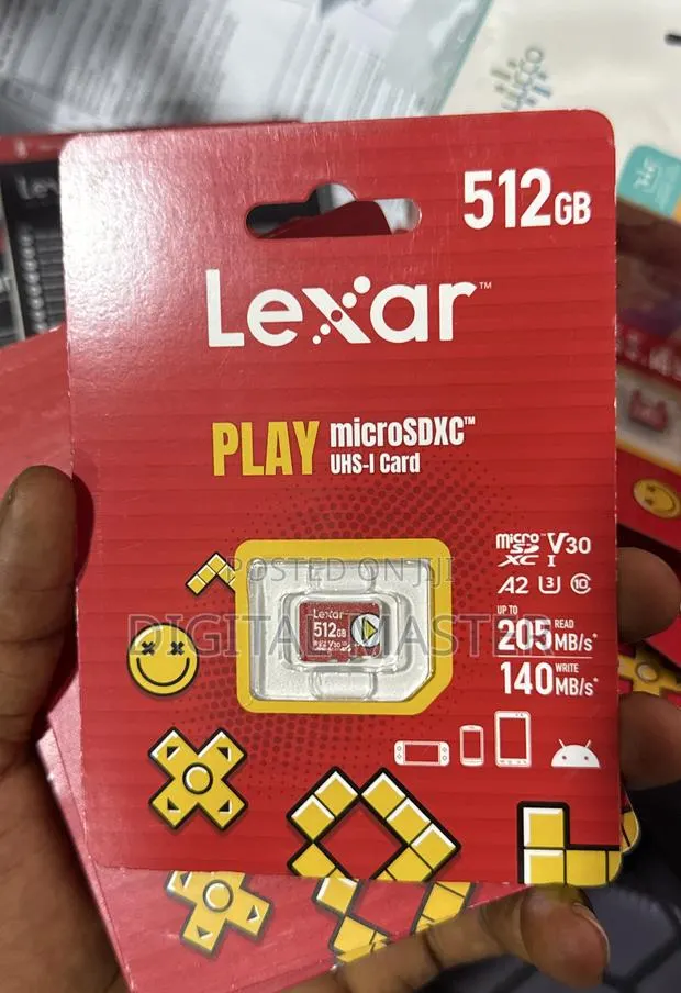 Lexar 512gb Play Uhs-I Microsdxc Memory Card · Photo 1