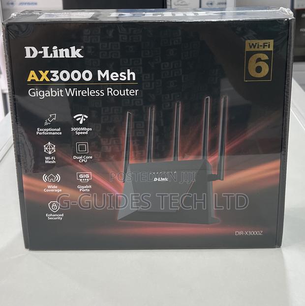 D-Link Ax3000 Mesh Gigabit Wireless Router (Dir-X3000z) · Photo 3