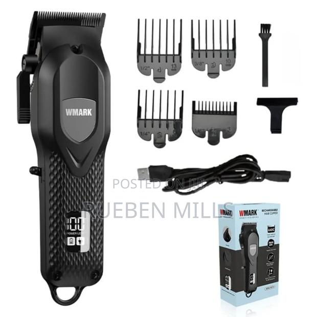 Wmark All Metal Body Powerful 7000rpm Barbering Machine · Photo 1