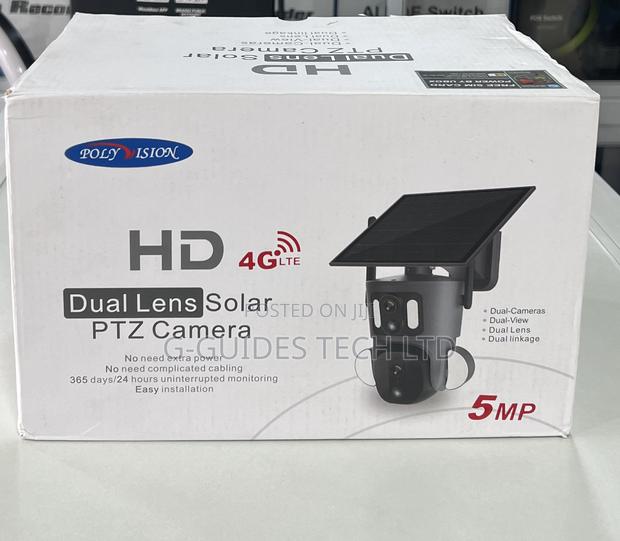 4g Dual Lens Solar PTZ Camera 5mp, Hd 4g Solar PTZ Camera · Photo 2