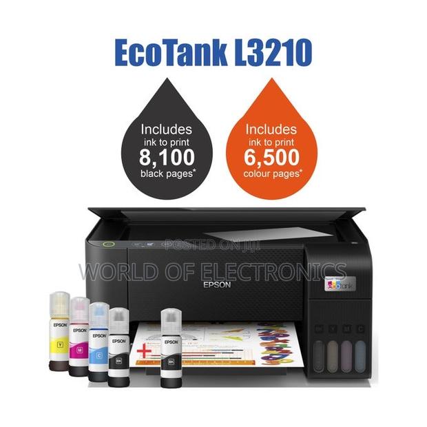 Epson Ecotank L3250 Wi-Fi Multifunctional Ink Tank Printer · Photo 1
