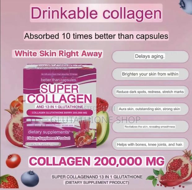 Super Collagen 13 in 1 Glutathione Supplements · Photo 1