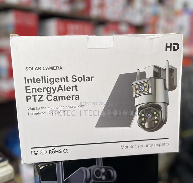 Solar 4g Camera 2way Audio 3mp+3mp Motion Detector Ubox App · Photo 2