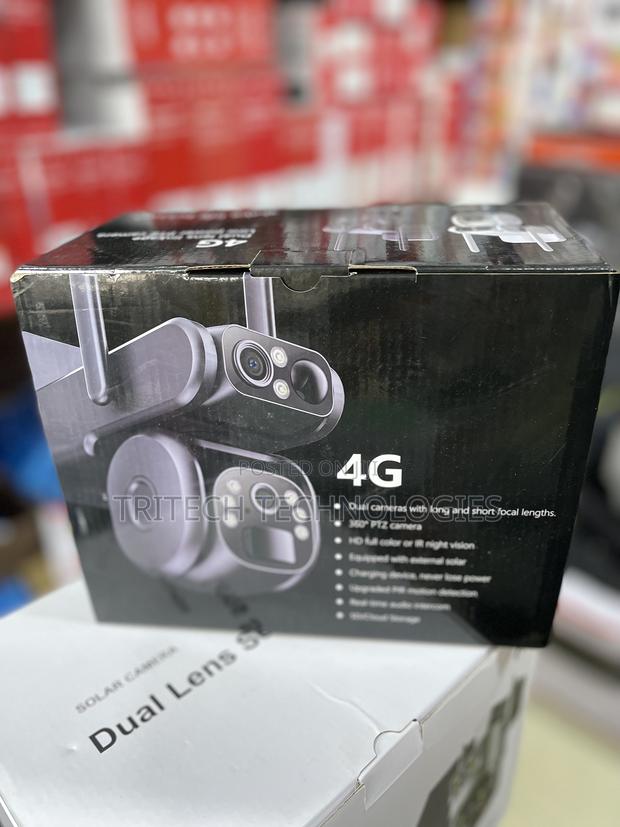 Solar 4G Camera 2MP+2MP Motion Detector Full Color UBOX APP · Photo 3
