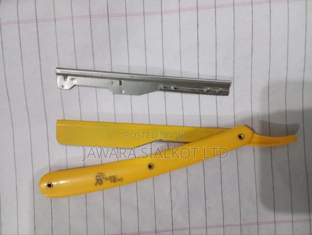 Shaving Straight Razor Throat Cut Stainless Steel Head · Photo 1