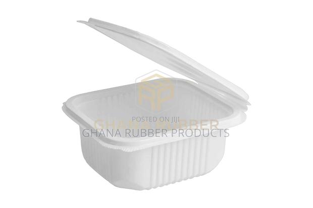 Clamshell Deli Containers 500cc White HRC-2 (400pcs) · Photo 2