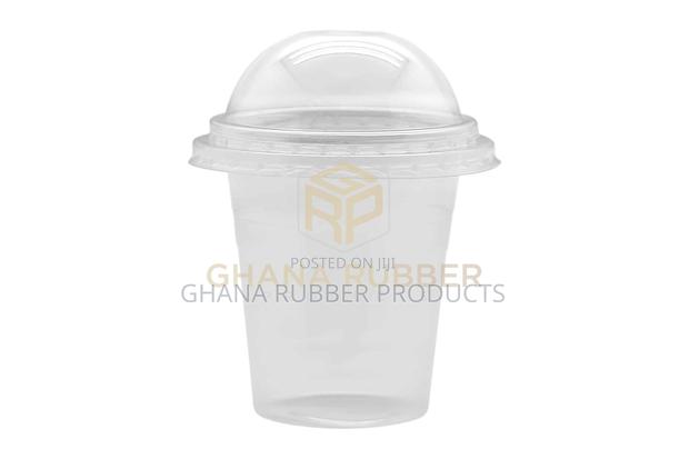 Disposable Plastic Cups 300cc + Domed Lids (1500pcs) · Photo 1