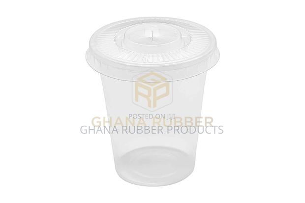 Disposable Plastic Cups 300cc + Flat Lids (1500pcs) · Photo 1