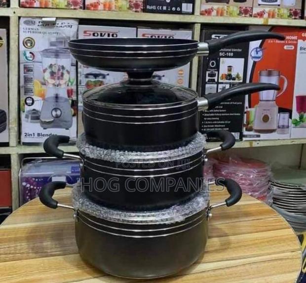 Heavy Non-Stick Saucepan Cookware Pot Set With Frying Pan · Photo 1