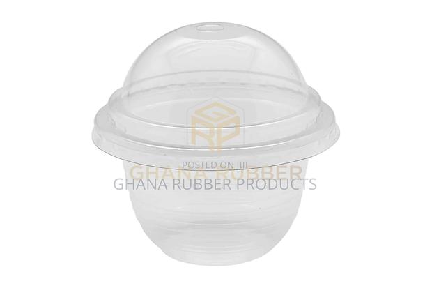 Ice Cream Cups + Domed Lids Transparent 250cc (1000pcs) · Photo 1