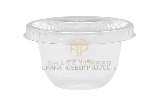 Ice Cream Cups + Flat Lids Transparent 250cc (1000pcs) · Photo 1