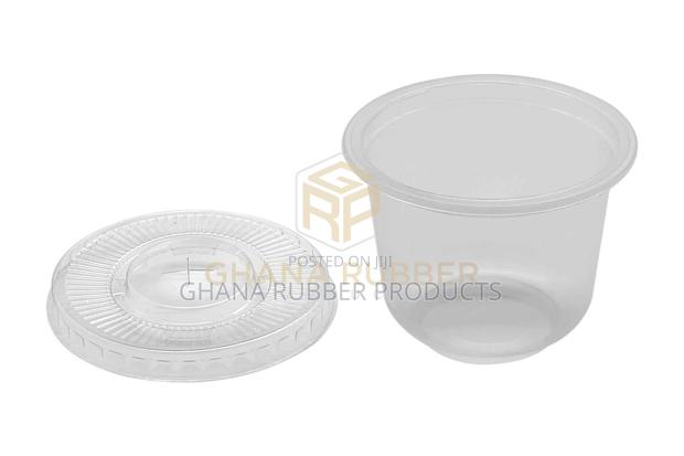 Ice Cream Cups + Flat Lids Transparent 300cc (1000pcs) · Photo 1