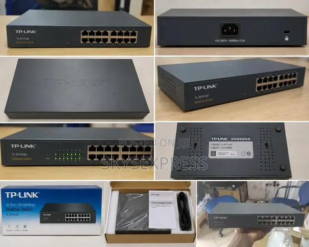 Tp Link Tef1016d 16 Port Fast Enternet Network Switch · Photo 1