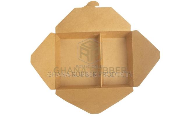 Kraft Food Pail 2-Section 1500ml (200pcs) · Photo 1