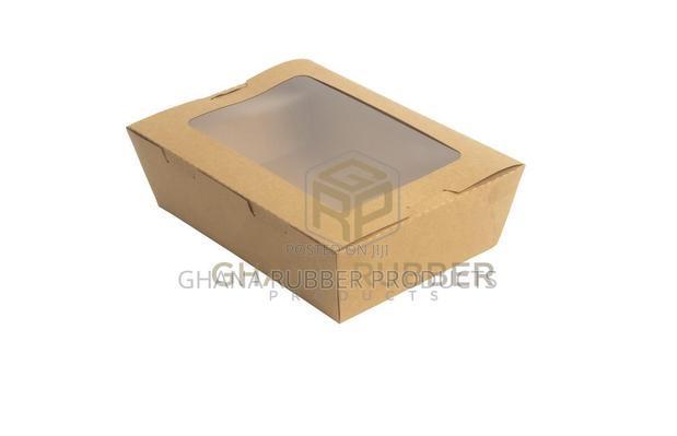 Kraft Meal Box With Window 1600ml (200pcs) · Photo 1