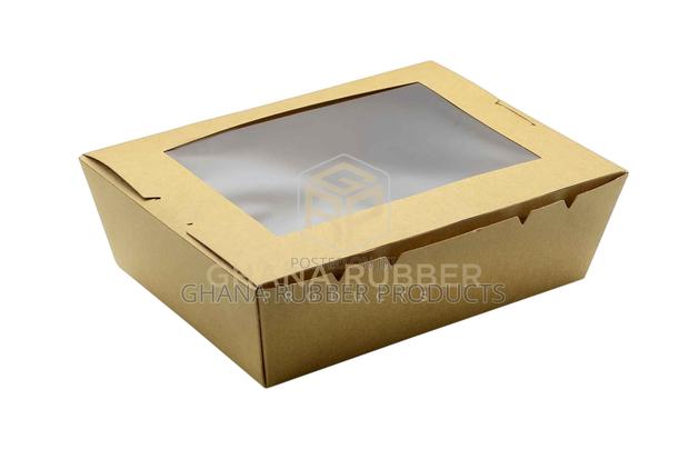 Kraft Meal Boxes With Window 1200ml (300pcs) · Photo 1