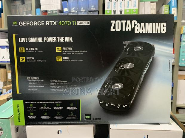 16gb NVIDIA GEFORCE RTX 4070ti Graphics Card · Photo 3