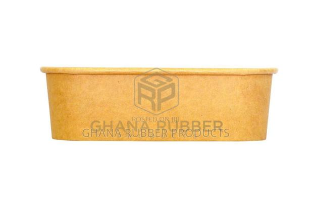 Kraft Rectangular Container 650ml + Lids (300pcs) · Photo 2