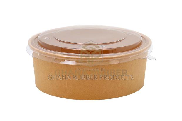 Kraft Round Bowls + Lids 1500ml (600pcs) · Photo 3