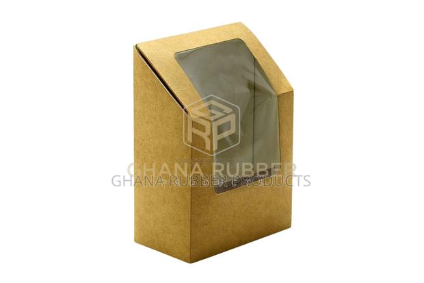 Kraft Sandwich Roll Boxes With Window (500pcs) · Photo 2